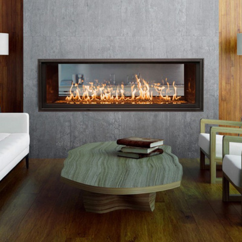 Town & Country WS54ST Indoor/Outdoor See-Thru Gas Fireplace (TC22030013)