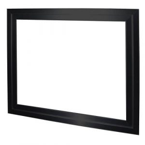 Black rectangular picture frame with a simple, modern design and no artwork inside.