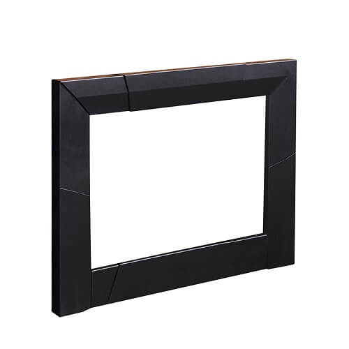 Black rectangular picture frame with a modern design, featuring clean lines and a minimalist aesthetic.