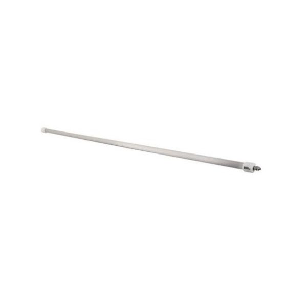Metal antenna rod with a connector, designed for enhancing signal reception.