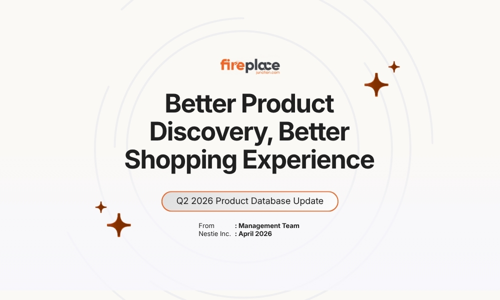 Infographic highlighting the Q2 2026 product database update from Nestle Inc., focusing on improved product discovery and shopping experience.
