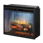 Dimplex Revillusion 24" Built-in Firebox, Weathered Concrete (RBF24DLXWC)